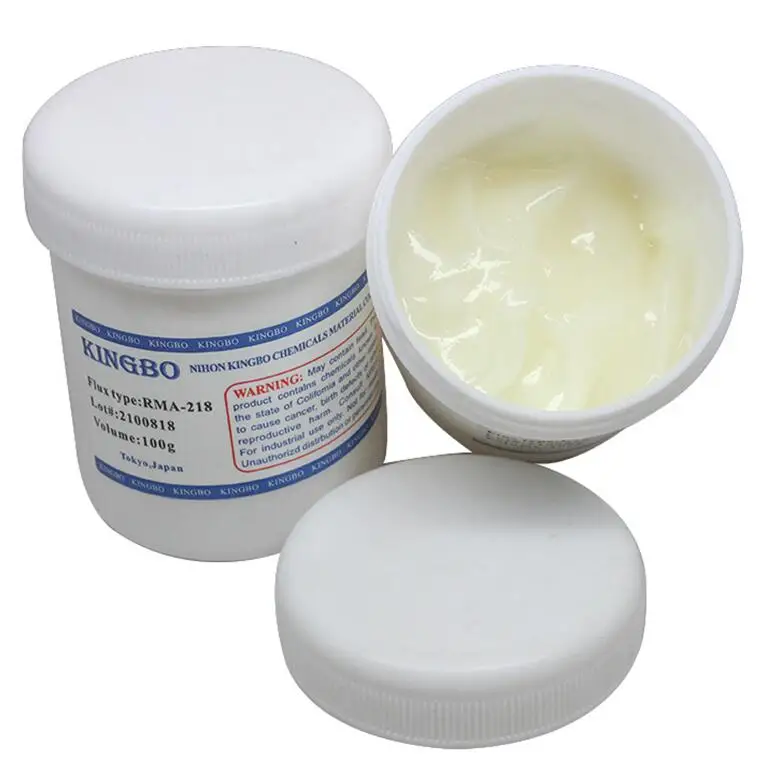Паяльная флюсовая паста Kingbo RMA-218 RMA-223-UV NC-559-ASM bga 100 г для ремонта SMT | Инструменты