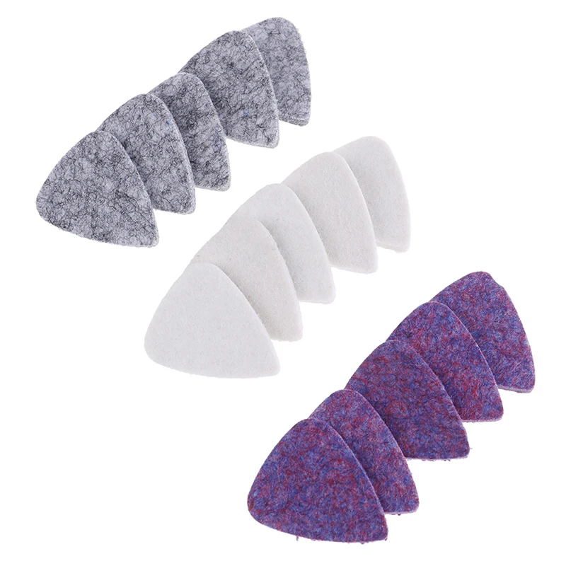 Новый 2019 5 шт. мягкий жесткий миниатюрная гитара укулеле шерсть войлочные