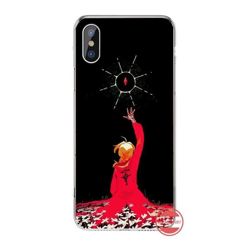 

Anime Brotherhood Fullmetal Alchemist Phone Case For iphone 12 5 5s 5c se 6 6s 7 8 plus x xs xr 11 pro max