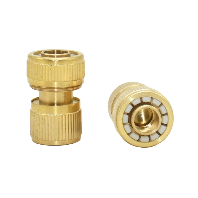 Соединитель для садового шланга 5/8 дюйма латунный быстроразъемный фитинг