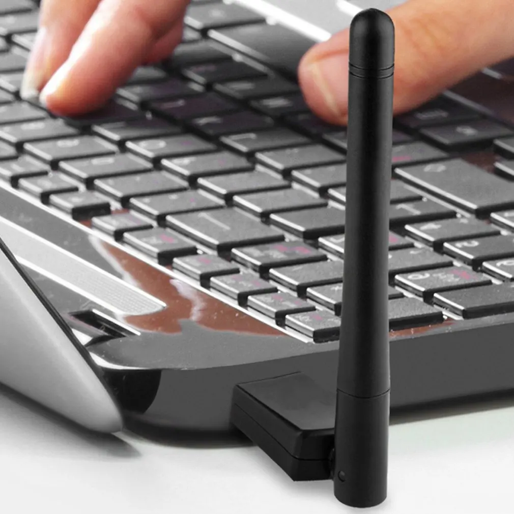 Беспроводная сетевая карта RT5370 150 Мбит/с мини USB 2 0 WiFi адаптер Антенна ПК LAN Wi Fi