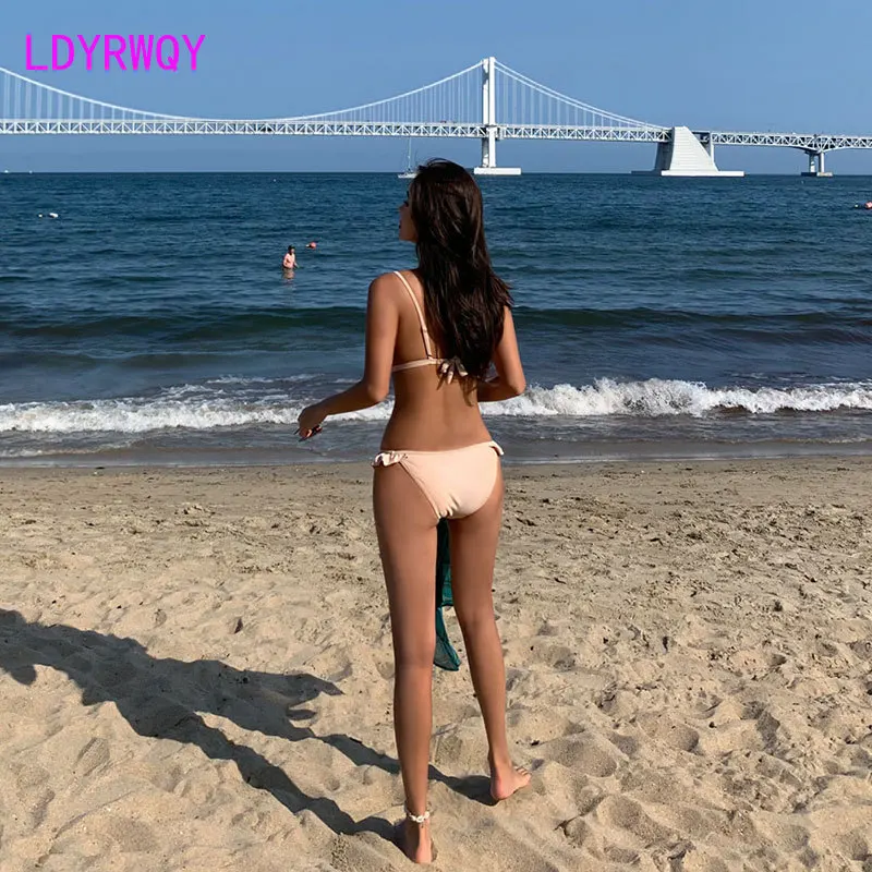 LDYRWQY 2021 Корейская версия нового модного пикантного пупка с низкой талией