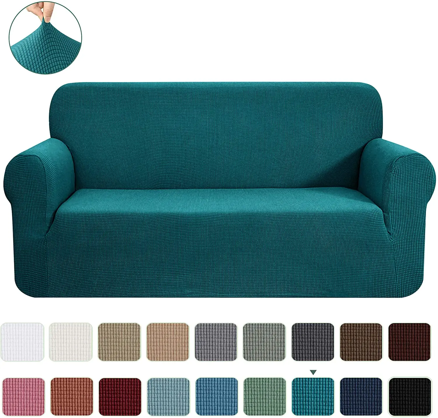 

Sofa Cover 18 Colors Stretch Waterproo Flexible All-inclusive Universal Corner Sofa Covers for Living Room L Shape