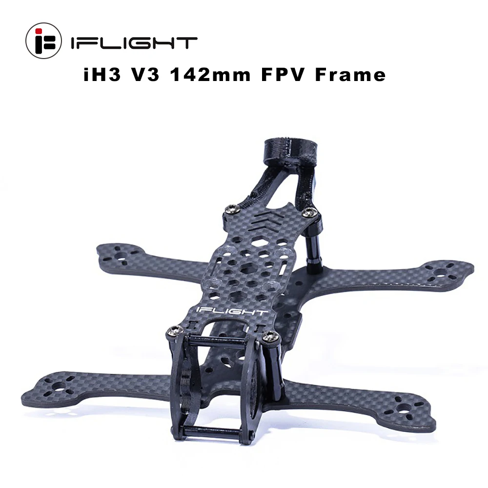 IFlight iH3 V3 142 мм 3 дюймовый каркас из углеродного волокна FPV с рычагом совместимый