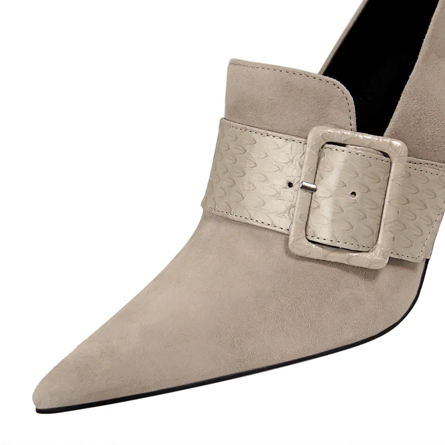 Женские туфли на высоком каблуке 2022 см модные туфли-лодочки с острым носком