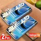 Гидрогелевая пленка для Oppo Realme GT Neo2, Защитная пленка для экрана Realme GT Neo 2, Защитная пленка для Explorer Master, не стекло, 2 шт.