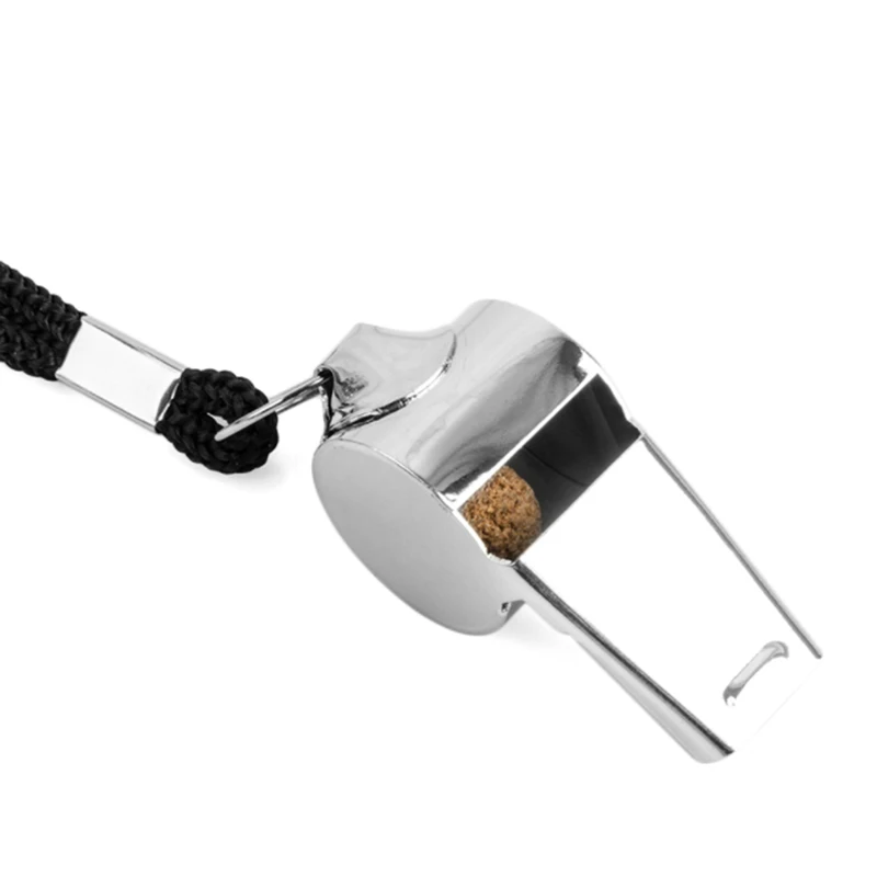 

Stainless Steel Whistle First Aid Whistle Soccer Football Basketball Hockey Baseball Sports Referee Whistle Survival Outdoor