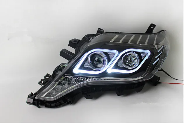HID фары для Toyota Land Cruiser Prado FJ150 головного света 2014 2015 Xenon|headlights for|headlight for toyotahid headlight |