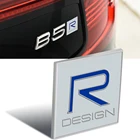 Наклейка на багажник с логотипом RD для Volvo RDESIGN XC60 XC40 S60 V40 D2 D5 XC70 XC90 S90 S80 V90 S70 T5 Volvo, стереоскопическая наклейка