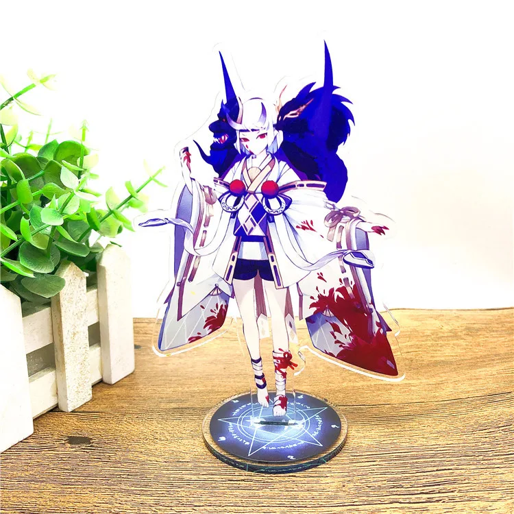 Игра Onmyoji брелок onikiri Ootengu aoandou Momo Ibaraki douji милый забавный мультфильм акриловый ключ chian модные персонализированные ювелирные изделия