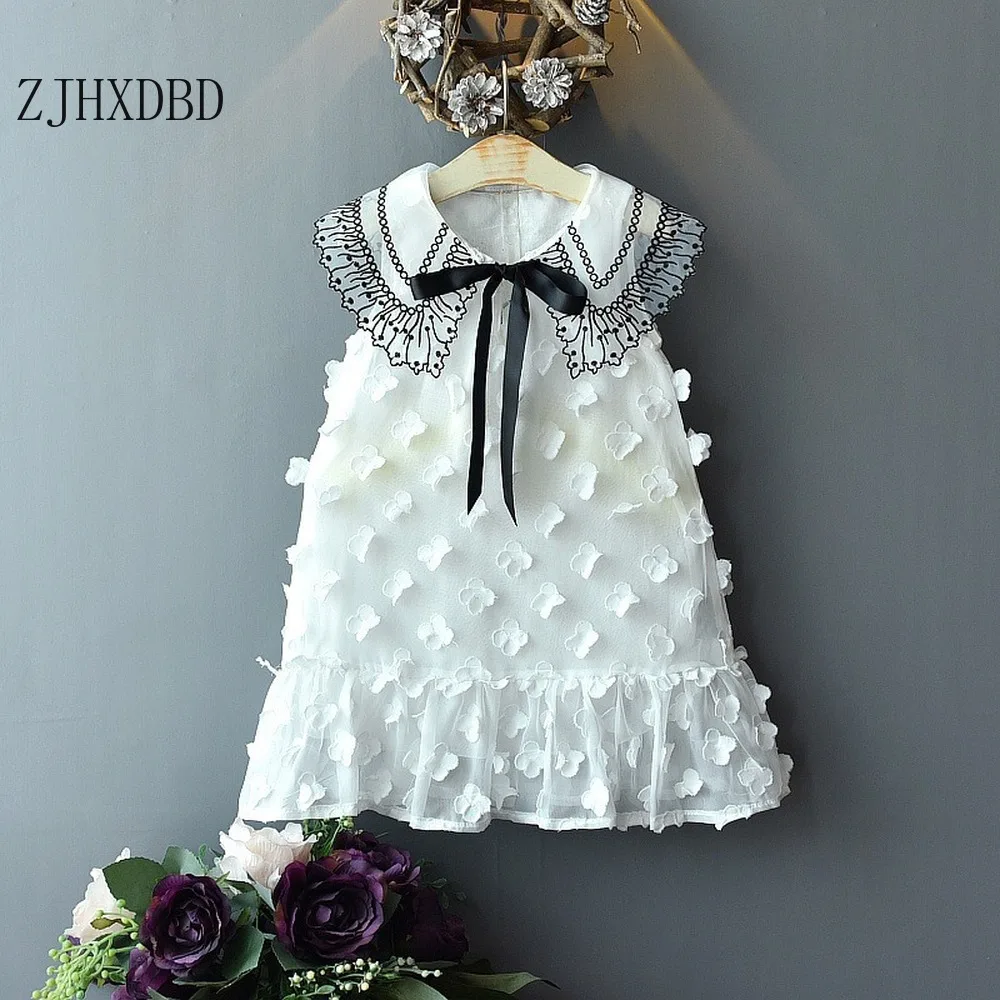 

Summer Girl Clothes Kids Dresses For Girls Lace Flower Dress Baby Girl Party Wedding Dress Children Girl Princess Dress clothes
