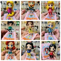 disney princess series ariel belle rapunzel blind box doll model toy movie tv pvc finished goods collection ornaments