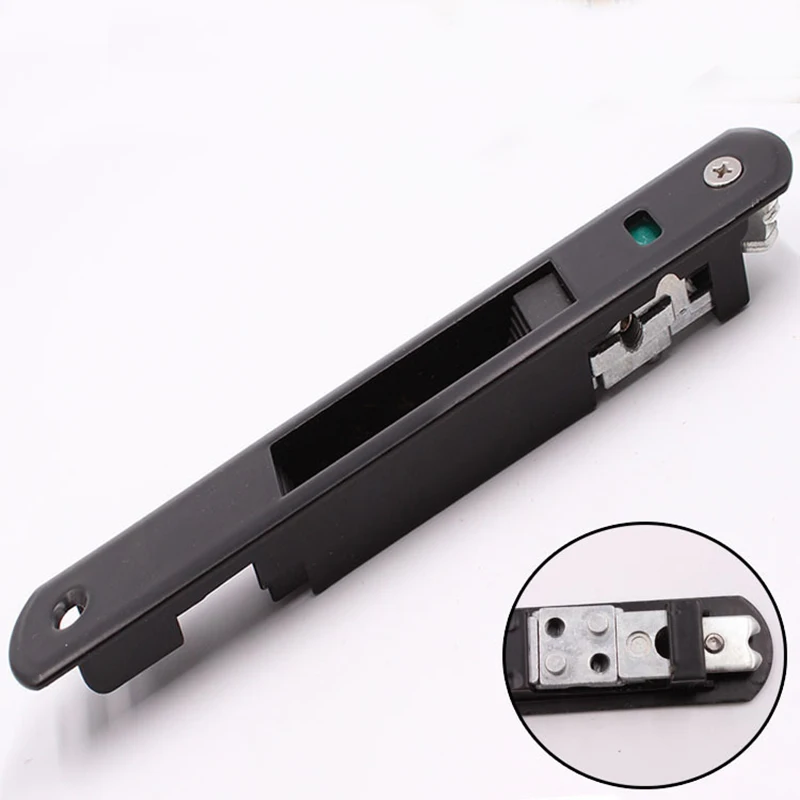 Новый 1 шт. Раздвижная стеклянная дверь окно ручка замок Крюк стиль заподлицо