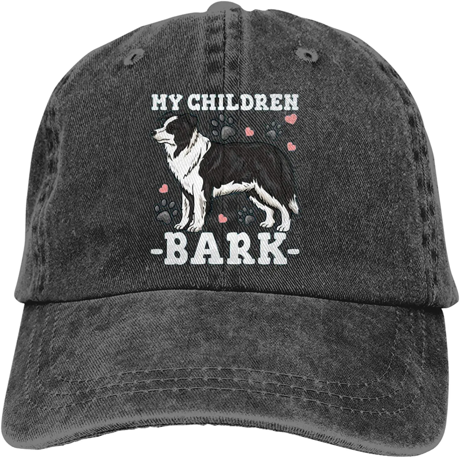 Border Collie Dog Mom Dog Dad Baseball Cap for Men Women Fashion Brand Designer Casual Women's Baseball Caps Couple Hats