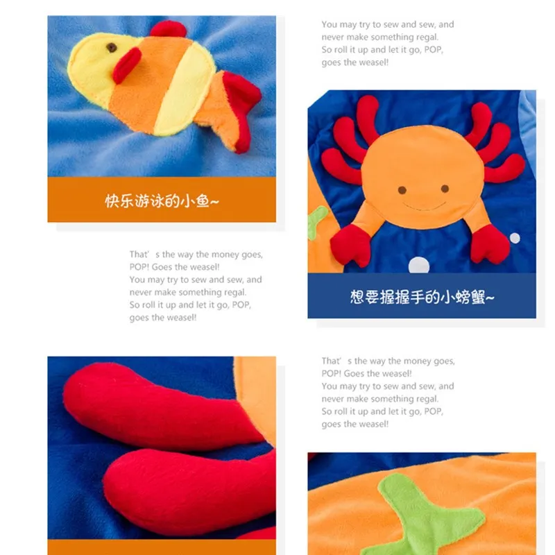 Мягкий игровой коврик детские игрушки развивающий музыкальный для спортзала