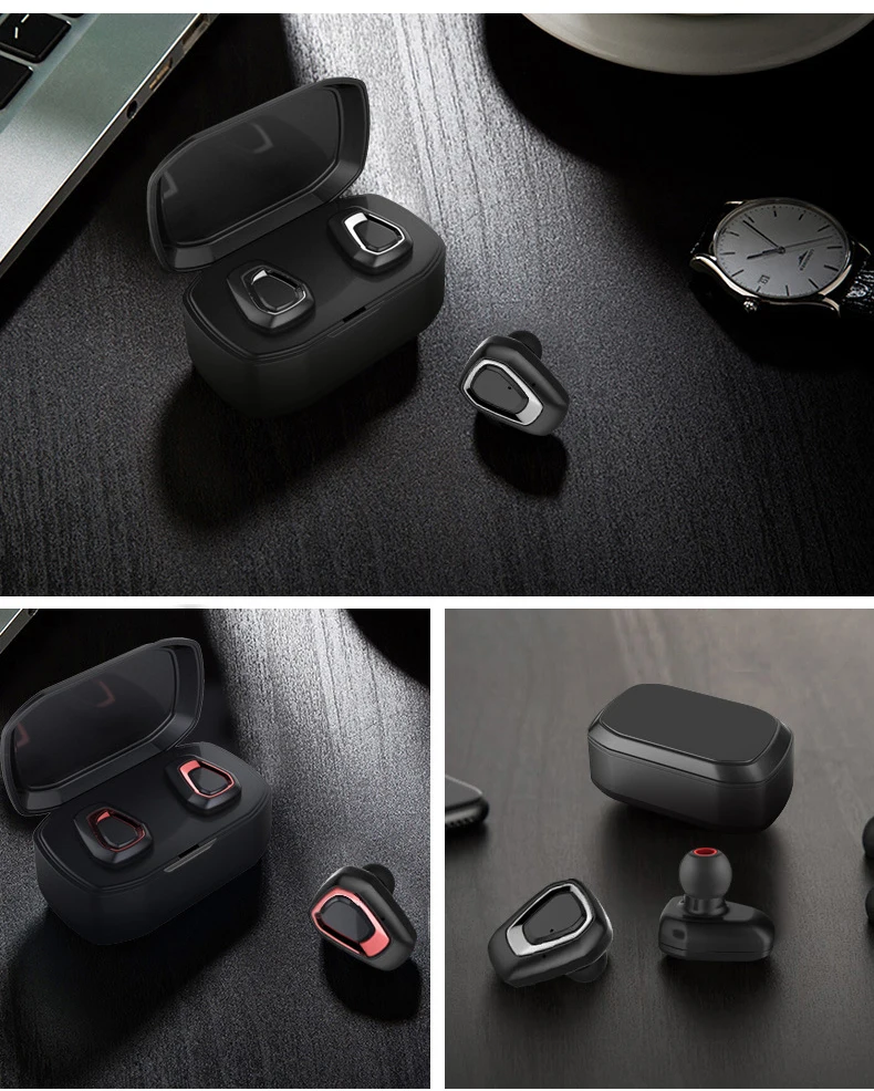 A7 TWS Беспроводная bluetooth-гарнитура стерео-гарнитура спортивные Bluetooth наушники с зарядным кабелем для Iphone Android PK X2T I7/i7s