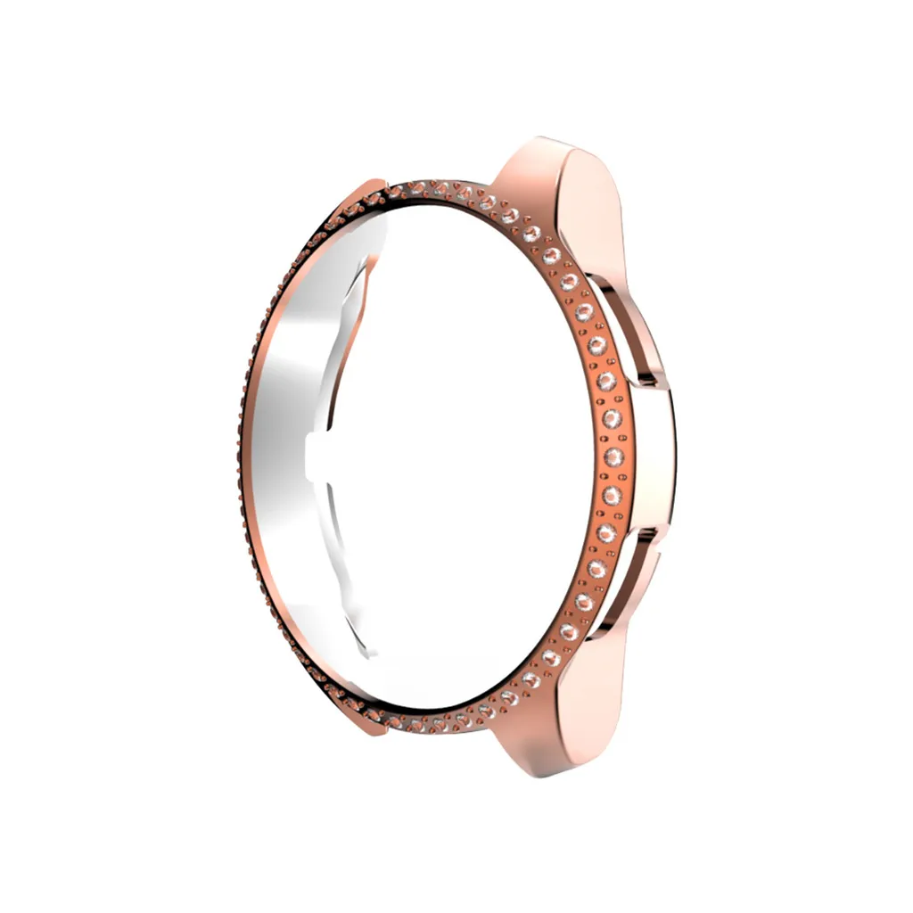 Ультратонкий Роскошный чехол из поликарбоната со стразами для Samsung Galaxy watch 42 мм