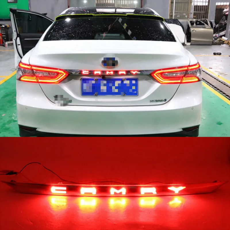 

1pcs Car bumper trunk taillight for Toyota Camry rear light Aurion 2018 2019 LED taillamp for camry tail light car accessories