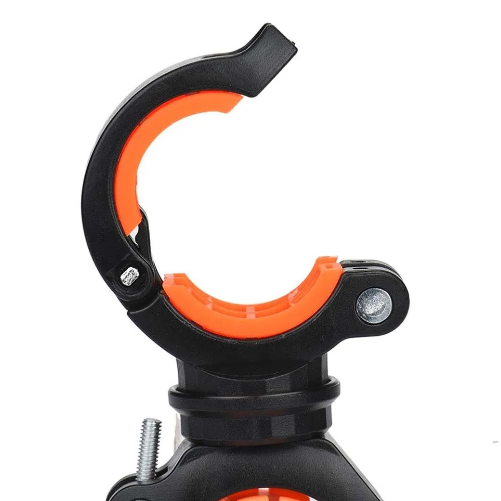Велосипедная Передняя светильник фонарь зажим Кронштейн 360 градусов вращения
