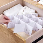 4 шт. Сделай Сам ящика доска разделения Регулируемая перегородка для выдвижных ящиков для хранения 