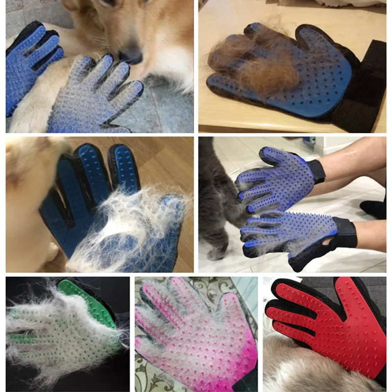 Перчатка для груминга собак guante para gato товары домашних животных маска вычесывания