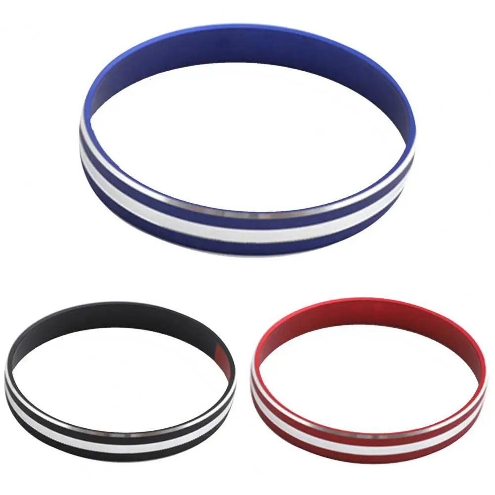 

Car Decor Air Conditioning Knob Audio Circle Trim Ring Accessory for BMW X3 X5