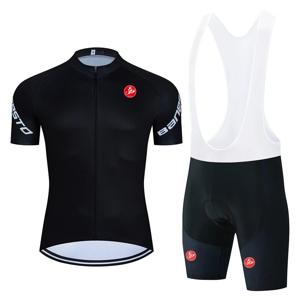 

2021 Banesto Summer Cycling Jersey Set Maillot Ropa Ciclismo Cycling Bicycle Clothing MTB Bike Clothing Uniform Pro Cycling Set