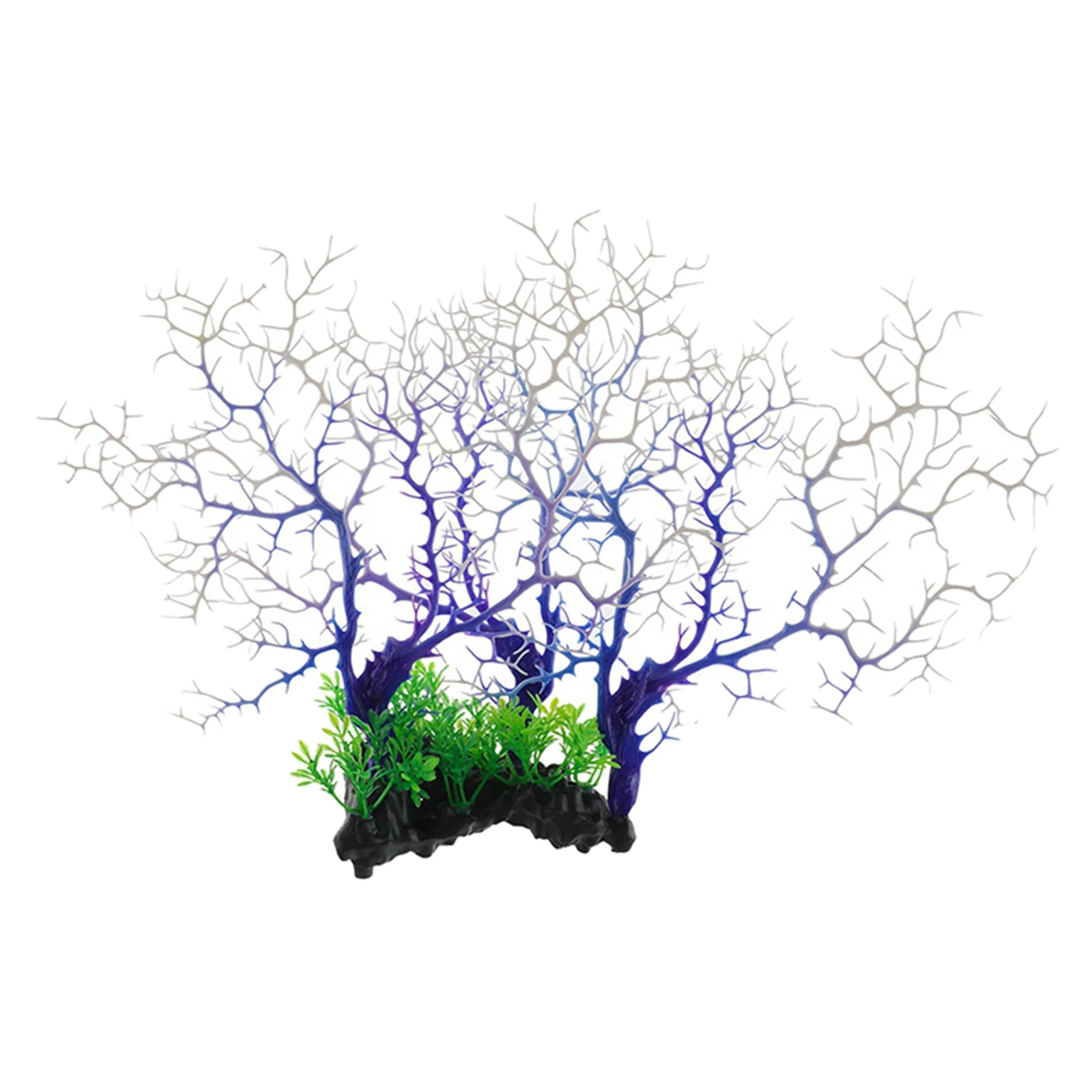 1 шт. аквариумные растения коралловый елка украшения яркие Цвет водяные сорняки