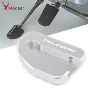 Motorcycle Side Stand Kickstand Enlarger Pad Plate Support Extension For Honda Goldwing 1800 GL1800 F6B 2002-2017 (expet 2015)