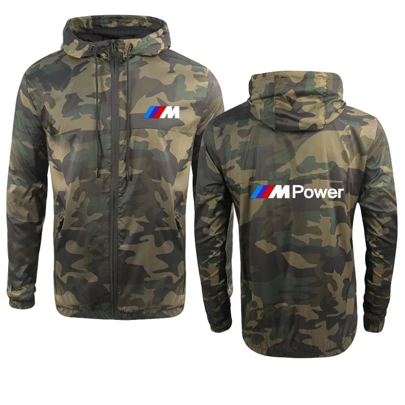 

Casual Sports jacket Brand Bmw M car logo Printing Fashion Men's Jacket Power Spring Autumn Cotton Men Clothing
