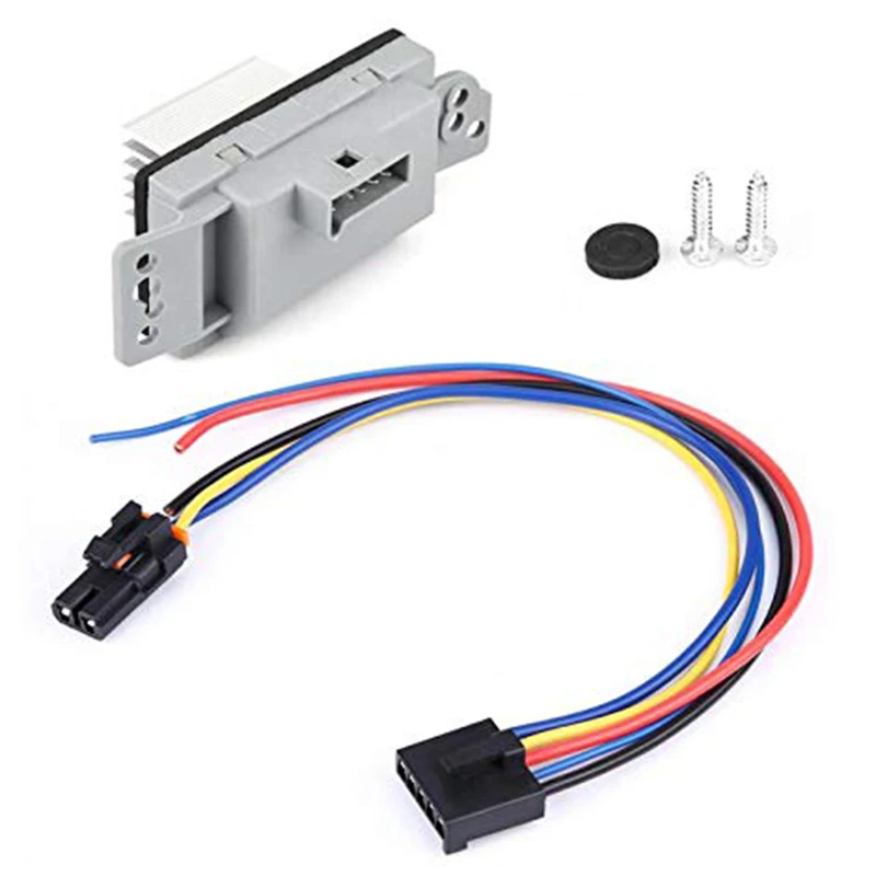 Heater Motor Blower Resistor with Wiring Harness 19260762 for Gmc Yukon Cadillac Escalade Silverado | Автомобили и мотоциклы