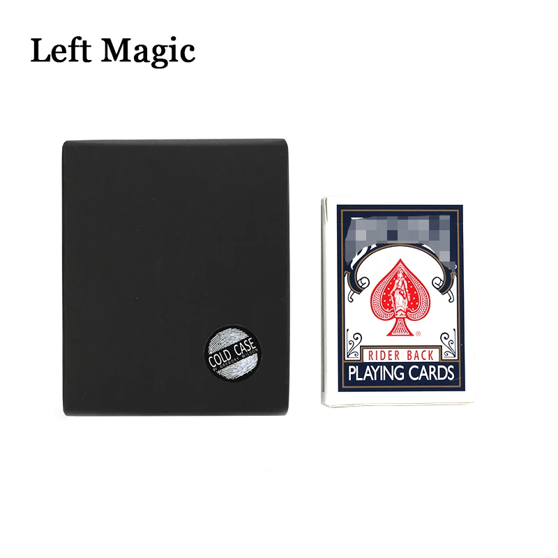 Cold Case (мерцающий и онлайн инструкции) от Грега Вильсона Magic Tricks (красный синий) Close