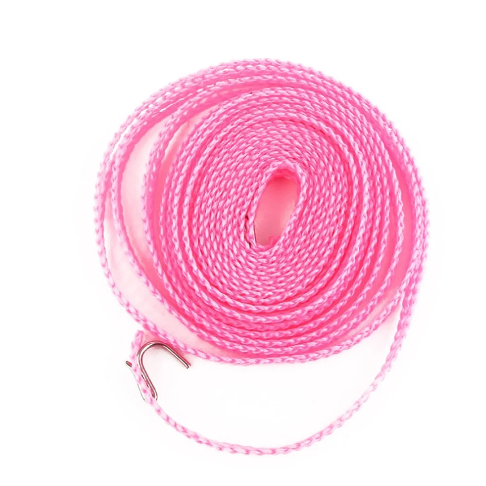 

Уличная нейлоновая ветрозащитная бельевая веревка, японский Противоскользящий ремень для одежды (красный, зеленый и синий случайный цвет) 5...