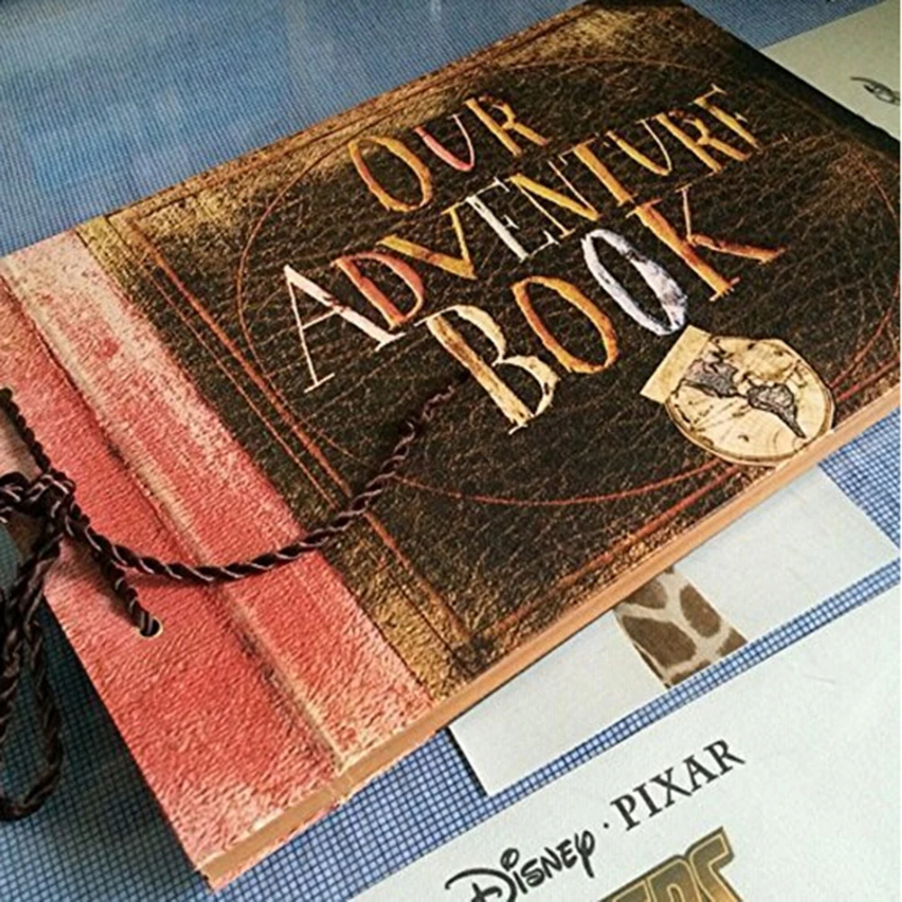 Ретро фотоальбом DIY необычный ручной работы Альбом для юбилея свадебный альбом