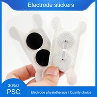 tail style button non woven physiotherapy dysphagia electrode pads paste patches for tnes low frequency physiotherapy
