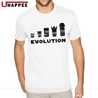 Эволюция фотографии футболки пара гранж хип-хоп футболки рубашки мужские с коротким рукавом дешевые бренд Мерч