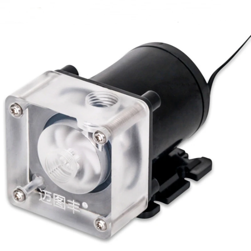 CPU водяной насос охлаждения 12V Низкий уровень шума Настольный ПК жидкостные