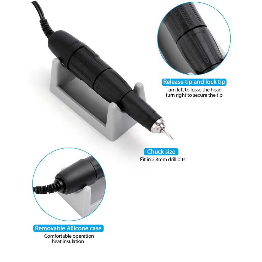 Фрезер Электрический Strong 204/210 для маникюра и педикюра аппарат полировки ногтей
