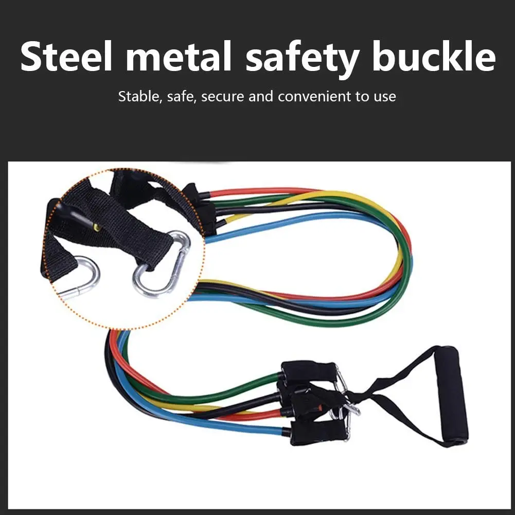 Спортивные Эспандеры комплект для тренировок тянущийся эластичный ремешок