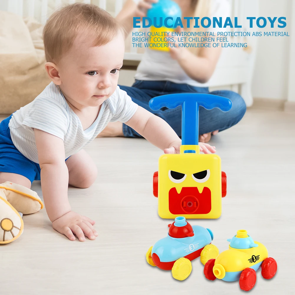 

Инерционная воздушная сила, детская игрушка-пазл, научные игрушки, автомобили, воздушный шар, запуск, образование для детей, товары для ранн...