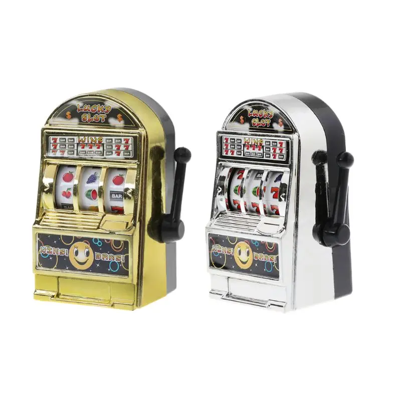 1pc Lucky Jackpot Mini Fruit Slot Machine Fun Birthday Gift Kids Educational Toy | Спорт и развлечения