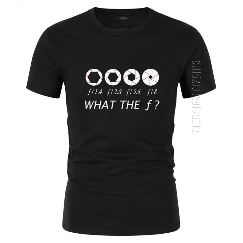 

Letter Print Men T-shirt Cotton Camera Artist Photographer T Shirts Funny Designer Summer Clothes Street Style Guys Tops Tees