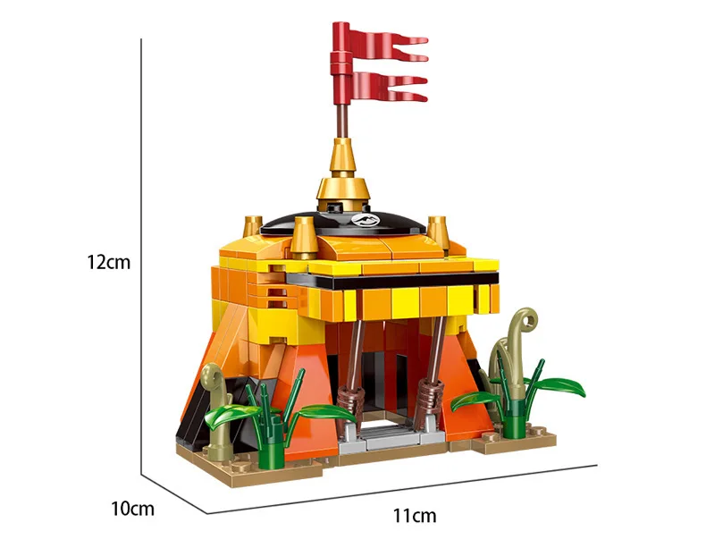 

1021pcs/283pcs Field Survival Building Block Jungle Adventure Figure Forest House DIY Educational Bricks Christmas Gift For Boy