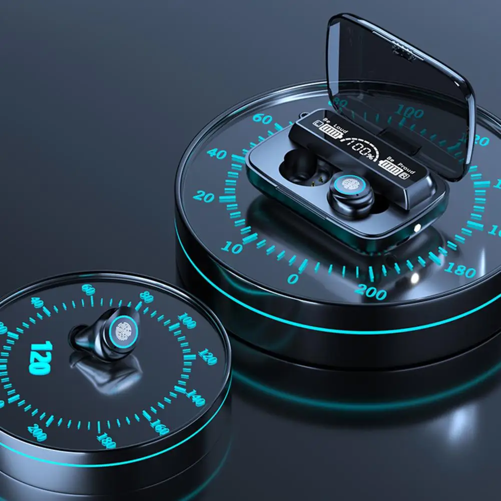 M17 наушники-вкладыши TWS с Беспроводной Bluetooth 5 0 Водонепроницаемый сенсорный