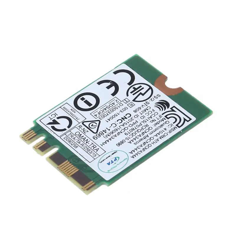 Карта беспроводного адаптера для Dell Wireless 1820 DW1820 WLAN WiFi 802.11AC + BT 4 1 M.2 Wi-Fi карта D4V21