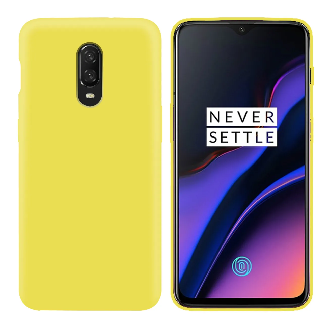Ультра тонкий чехол для Oneplus 6T Силиконовый противоударный чехол мягкое полное заднее покрытие One Plus 6 6T для Oneplus 7 Pro Чехол - Цвет: Цвет: желтый