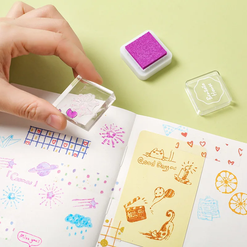 Погода животных кофе винтаж кристалл штамп DIY акриловые резиновые штампы с