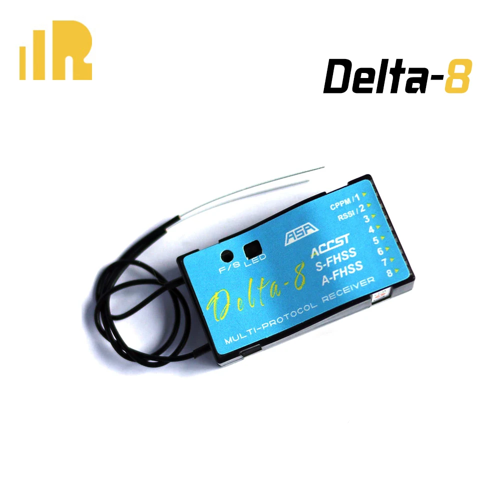 Приемник FrSky Delta 8 2 4 ГГц 8CH Multi Brand ACCST D8/V8 Futaba S FHSS/FHSS Hitec AFHSS совместимый|Детали и