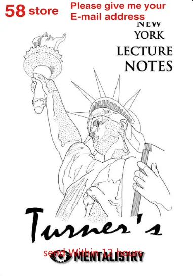 

New York Lecture Notes Peter Turner ( eBook) magic