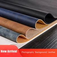 thick photography leather retro background for bag shoes food background cloth photography props